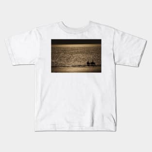 BROADHAVEN BEACH SUNSET RIDERS Kids T-Shirt